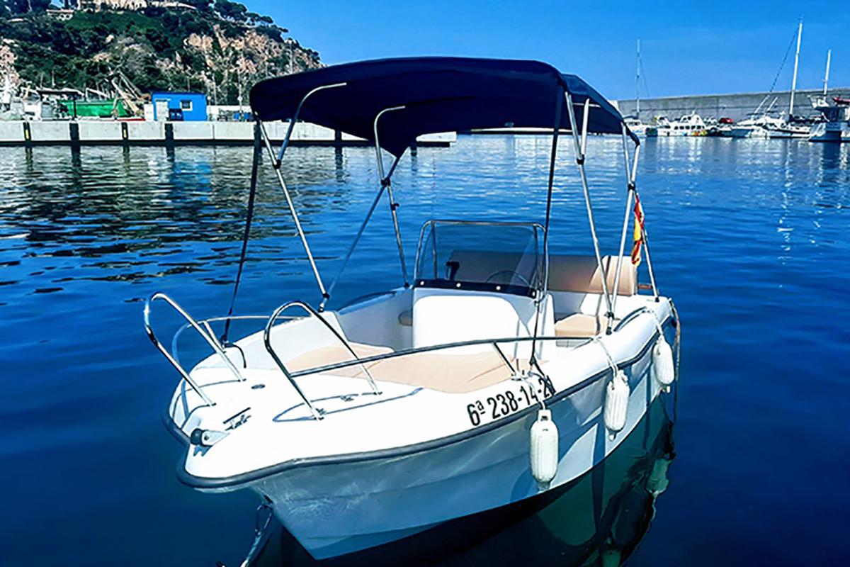 Alquiler de barco sin licencia