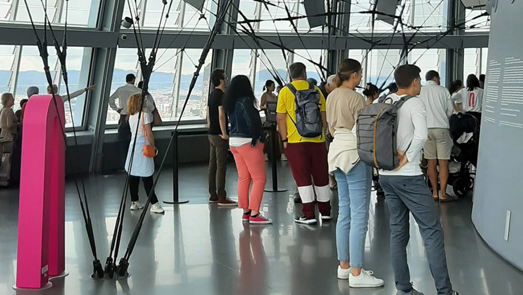 Mirador Torre Glòries - Barcelona desde las alturas